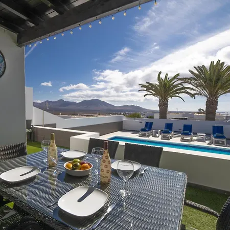 Exquisite Lanzarote Nova Vista 4 Bedrooms Spectacular Sea Views Private Pool Villa *