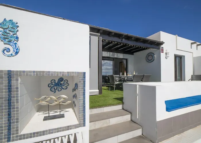 Villa Exquisite Lanzarote Nova Vista 4 Bedrooms Spectacular Sea View